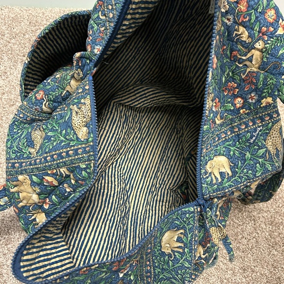 Vera Bradley retired Animal Kingdom large duffel bag tote - Picture 4 of 12